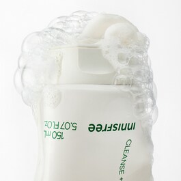 Mousse Nettoyante Visage au Thé Vert et aux Acides Aminés - Nettoyant Visage