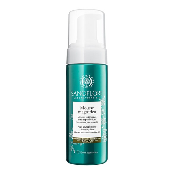 Magnifica - Mousse nettoyante certifiée bio pour lutter contre les imperfections, SANOFLORE