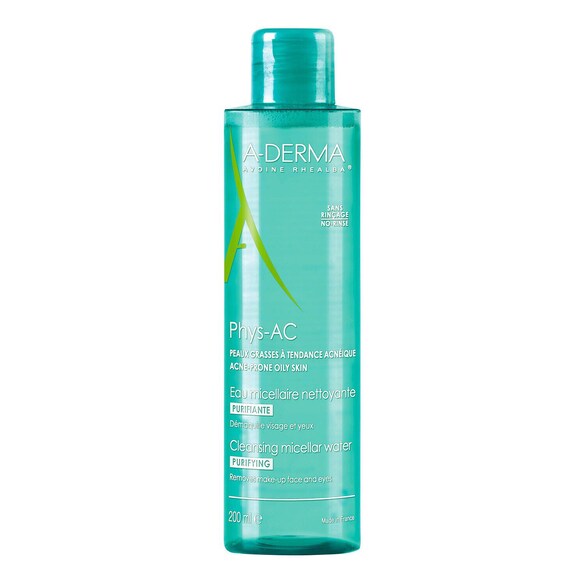 Phys-AC - Eau Micellaire Démaquillante Purifiante, A-DERMA