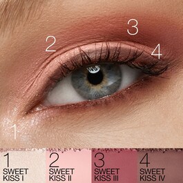 Sweet Kiss Quad Eyeshadow - Palette de 4 ombres à paupières