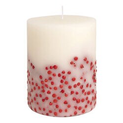 Bougie Fruits et Fleur? Baies Rouges