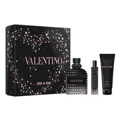 Uomo Born in Roma - Coffret Eau de Toilette pour Homme Boisé Aromatique, VALENTINO