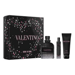 Uomo Born in Roma - Coffret Eau de Toilette pour Homme Boisé Aromatique