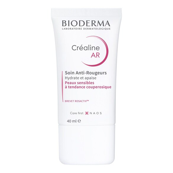 Créaline AR - Crème visage anti-rougeurs peau sensible , BIODERMA