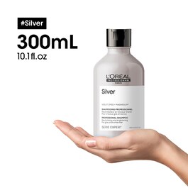 Silver - Shampoing pour cheveux gris et blancs