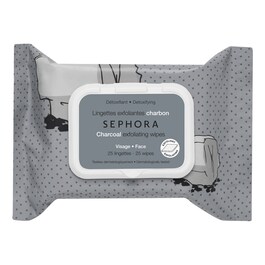 Lingettes démaquillantes et exfoliantes - Format 25 lingettes