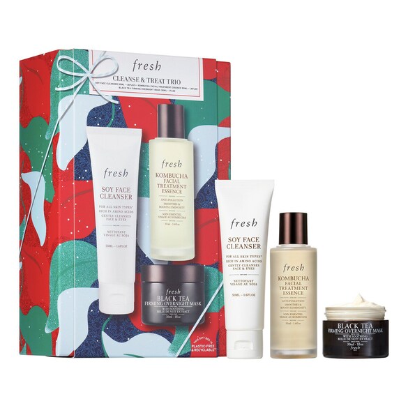 Coffret Trio de soins nettoyants et traitants - Kit soin visage, FRESH