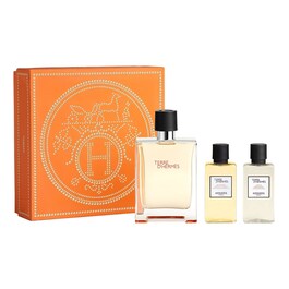 Terre d'Hermès - Coffret Eau de Toilette et Gel Douche et Baume Après Rasage