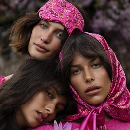 Slip x Alice + Olivia - Foulard Pure Soie