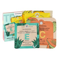 Trio Tropical De Masques - Coffret de Soins Visage, Yeux et Cheveux, SEPHORA COLLECTION