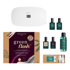 Coffret Cadeau Green Flash Beige Aubergine - Coffret 2 Couleurs, MANUCURIST