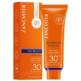 SUN BEAUTY - Crème Visage Velours Bronzage Lumineux SPF 30