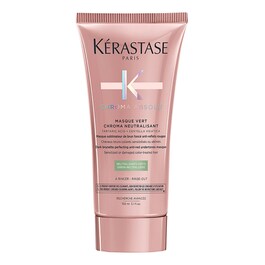 Chroma Absolu - Masque vert chroma neutralisant cheveux bruns colorés