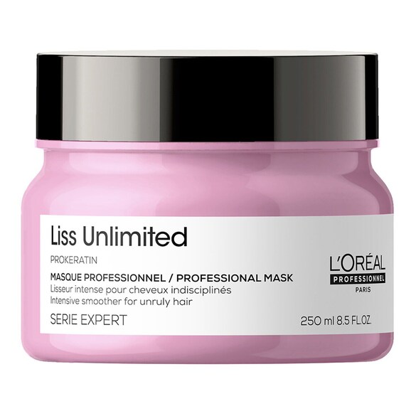 Liss Unlimited - Masque pour cheveux indisciplinés ou lissés, L'Oréal Professionnel