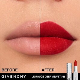 Le Rouge Deep Velvet - Rouge à lèvres fini mat poudré
