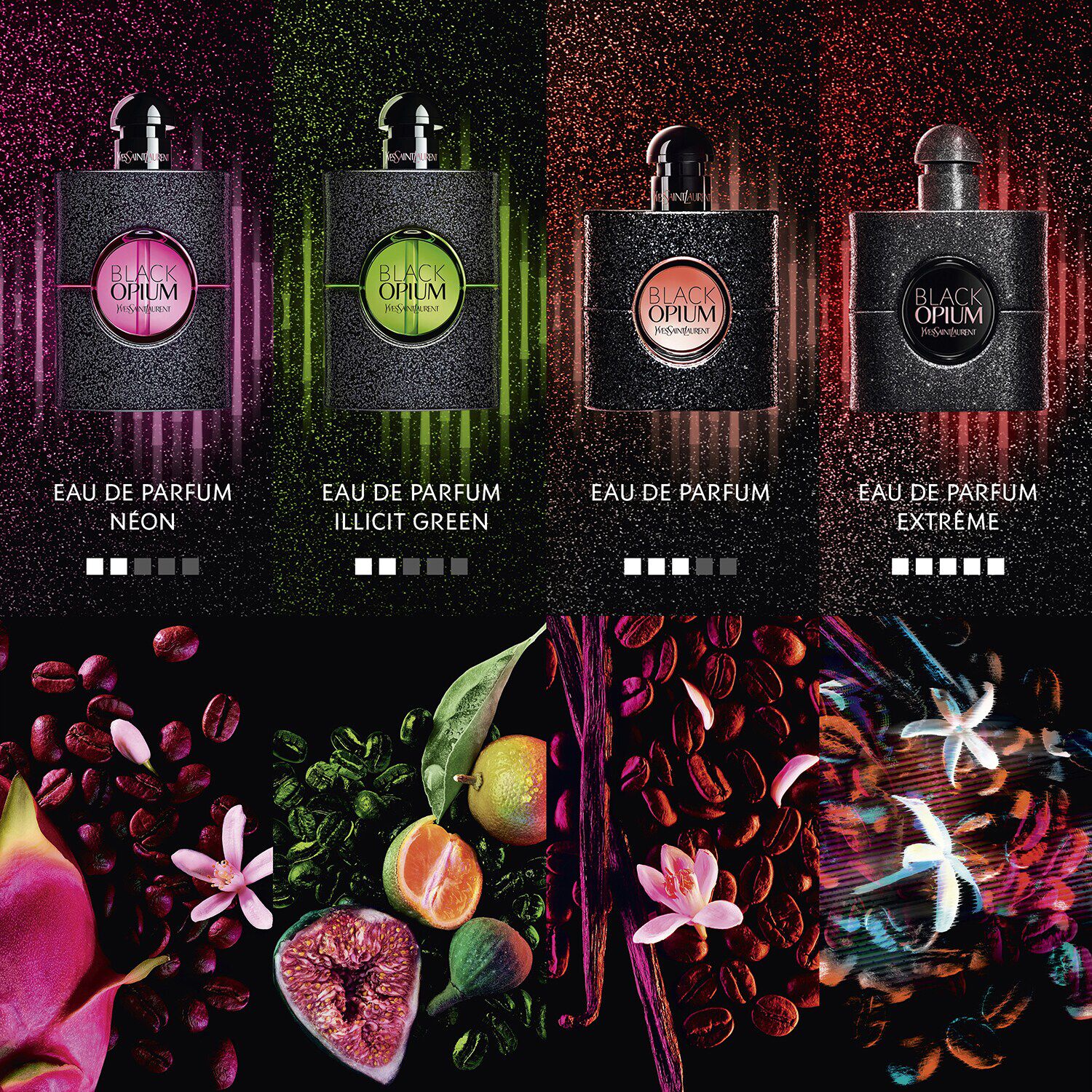 Black Opium Eau de Parfum Extreme de YVES SAINT LAURENT SEPHORA