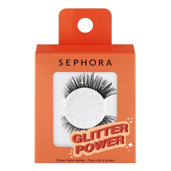 faux cils strass - faux cils légers et réutilisables