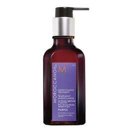 Soin Moroccanoil Violet - pour cheveux blonds, méchés ou gris