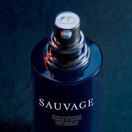 Sauvage - Soin hydratant visage et barbe parfumé - Hydrate et adoucit