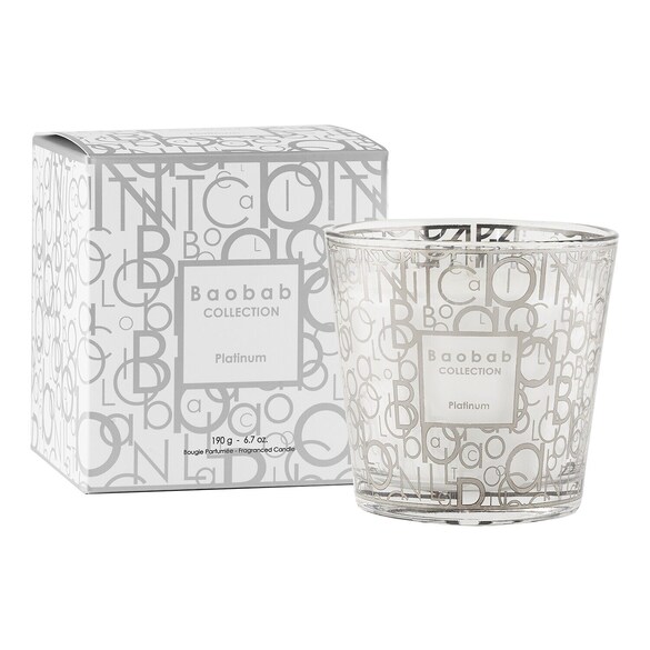 My First Baobab Platinum - Bougie parfumée, BAOBAB COLLECTION