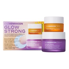 Glow Strong Set - Coffret Duo de Crème hydratante et Contour des Yeux , OLEHENRIKSEN