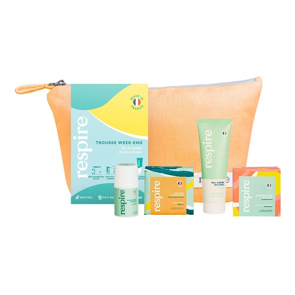 Trousse Week-end - Coffret soin corps, RESPIRE