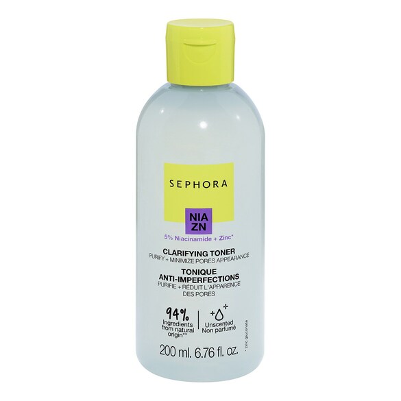 Tonique Anti-Imperfections - Purifie + Réduit l'apparence Pores, SEPHORA COLLECTION