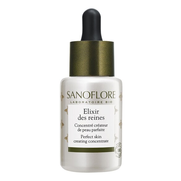 Reines - Sérum certifié bio acide hyaluronique gelée royale anti-rides naturel, SANOFLORE