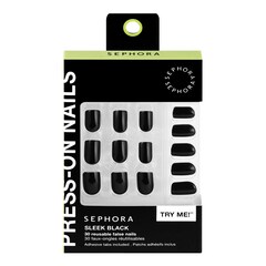  Press-On Nail Kit Faux-Ongles Réutilisables - Effet Gel, Résultat Professionnel, SEPHORA COLLECTION