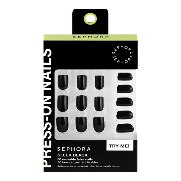 Press-On Nail Kit Faux-Ongles Réutilisables - Effet Gel, Résultat Professionnel, SEPHORA COLLECTION