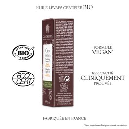 Cica natura - Soin des lèvres gercées et abimées certifié Bio