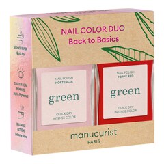 Nail Color Duo Back To Basics - Coffret de vernis à ongles, MANUCURIST