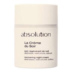 La Crème du Soir - Soin Régénérant de Nuit, ABSOLUTION
