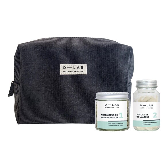 Duo Pro-Age Essentiels Nutrition & Prévention - Coffret Compléments Alimentaires, D-LAB NUTRICOSMETICS