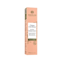 Rosa fresca - Crème hydratante visage certifiée bio à l’eau florale de rose