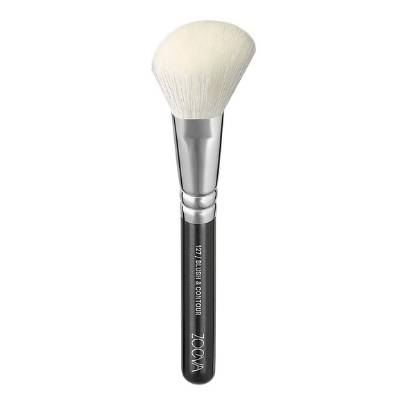 127 BLUSH & CONTOUR - Pinceau visage, ZOEVA