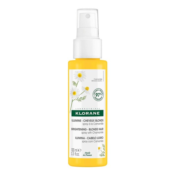 Capillaire - Spray à la Camomille - Illumine - Cheveux Blonds, KLORANE