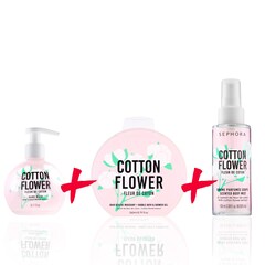 Kit bain fleur de coton, SEPHORA COLLECTION