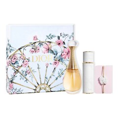 Coffret J'adore - Eau de parfum, vaporisateur de voyage et bracelet à parfumer, DIOR