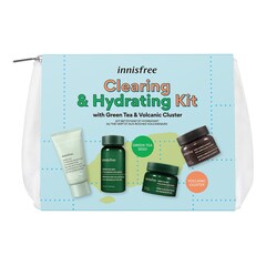 Coffret Nettoyant et Hydratant - Coffret Soin Visage, INNISFREE