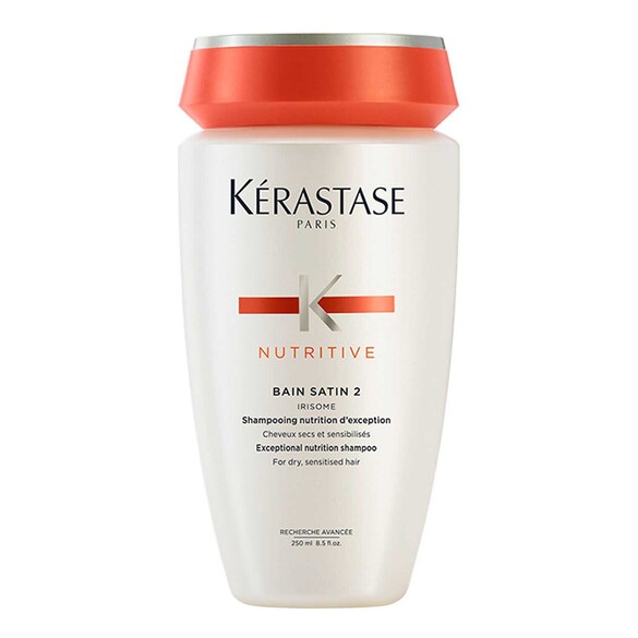 Nutritive Bain Satin 2 - Shampoing nutrition pour cheveux secs et sensibilisés, KÉRASTASE