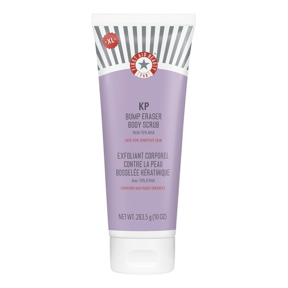 KP Bump Eraser Body Scrub with 10% AHA - Exfoliant Corporel aux AHA, FIRST AID BEAUTY