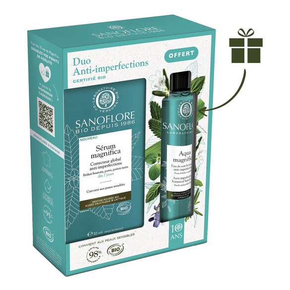 Coffret Magnifica Anti-imperfections - Coffret Soin Visage, SANOFLORE