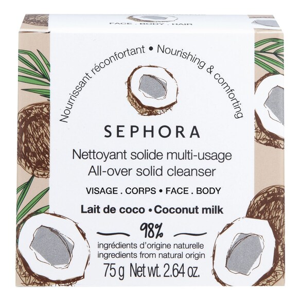 Nettoyant solide multi-usage - Soin visage et corps, SEPHORA COLLECTION