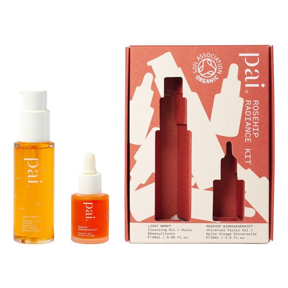 Rosehip Radiance Kit - Coffret soin visage peaux sensibles, PAI