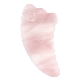 Gua sha corps en quartz rose - Outil de massage