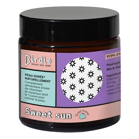 Sweet sun - Gummies solaires, BIRDIE