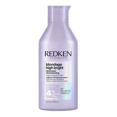 Blondage High Bright - Shampooing éclat pour cheveux blonds, REDKEN