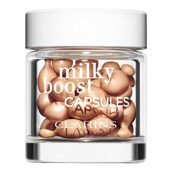 Milky Boost Capsules Eclat & Nutrition - Capsule maquillage pour le teint, CLARINS