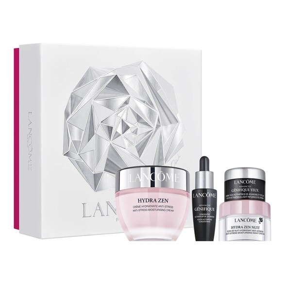hydra zen - coffret cadeau crème hydratante + crème nuit, crème yeux & sérum